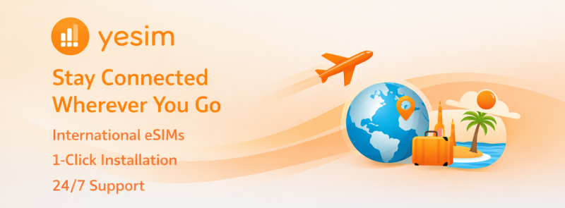 Yesim eSIM Banner